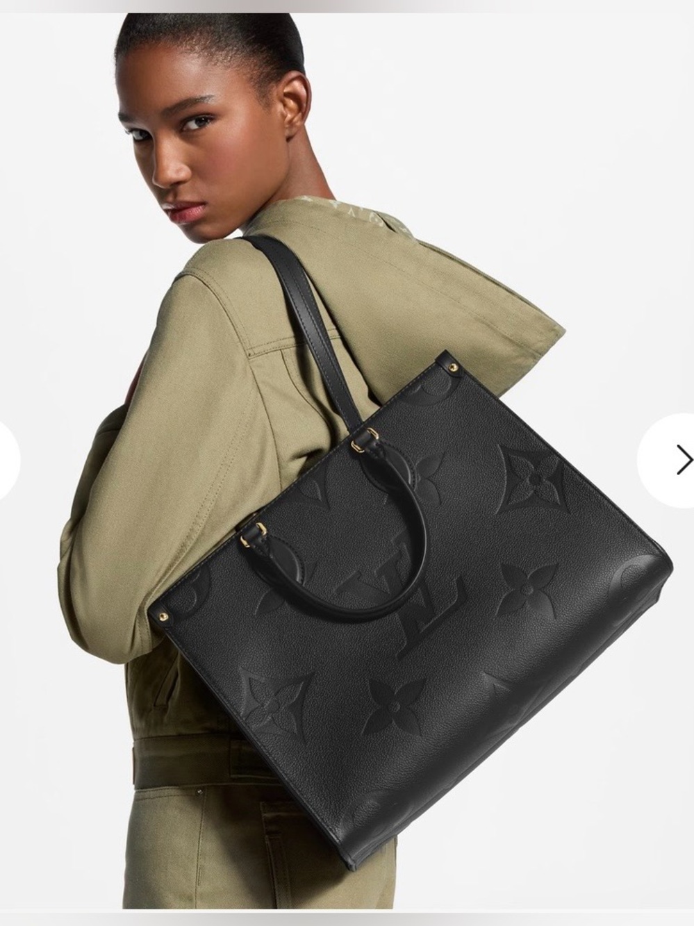 ⭐️LOUIS VUITTON Onthego MM Tote Bag in Monogram Empreinte⭐️